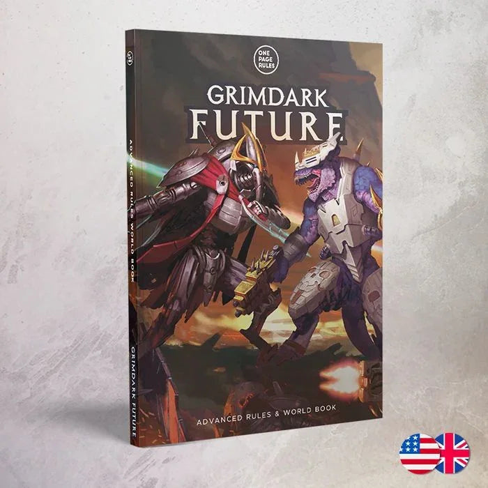 One page Rules - Grimdark Future - Advanced Rules & World Book - Pre-Order