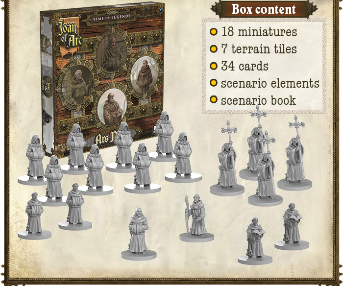 Time of Legends Joan of Arc Ars Nova Expansion