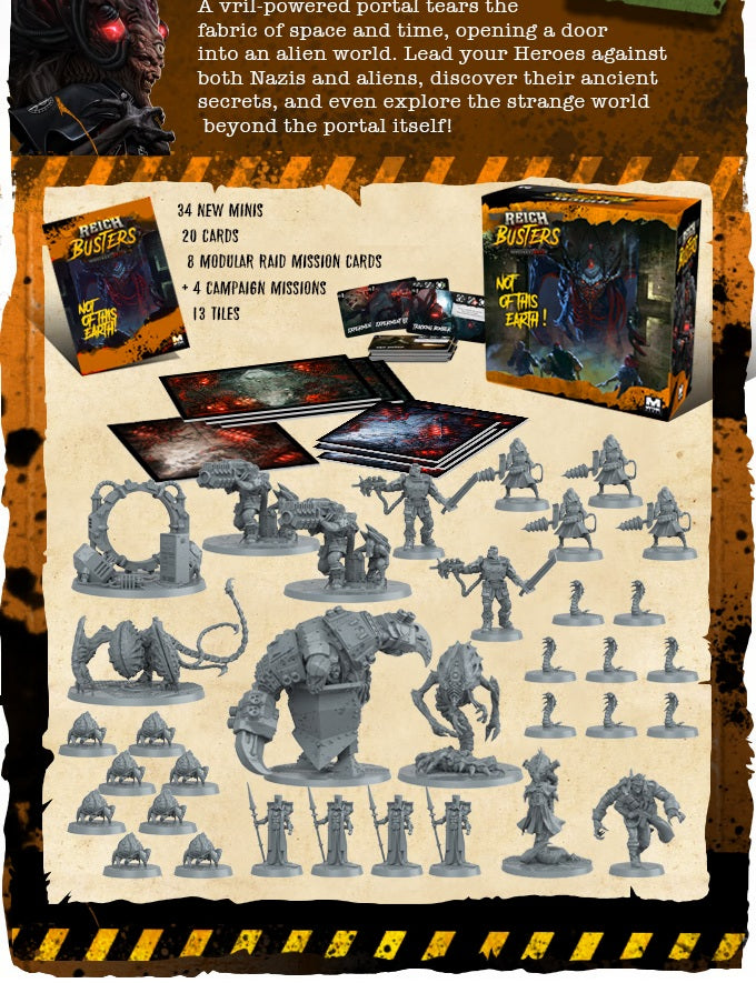 Reichbusters Projekt Vril Not of This Earth Box