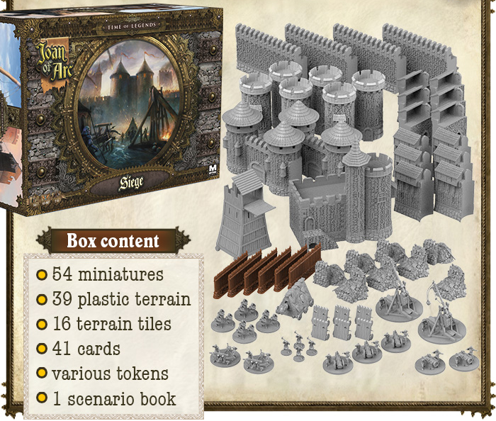 Time of Legends Joan of Arc Siege Expansion