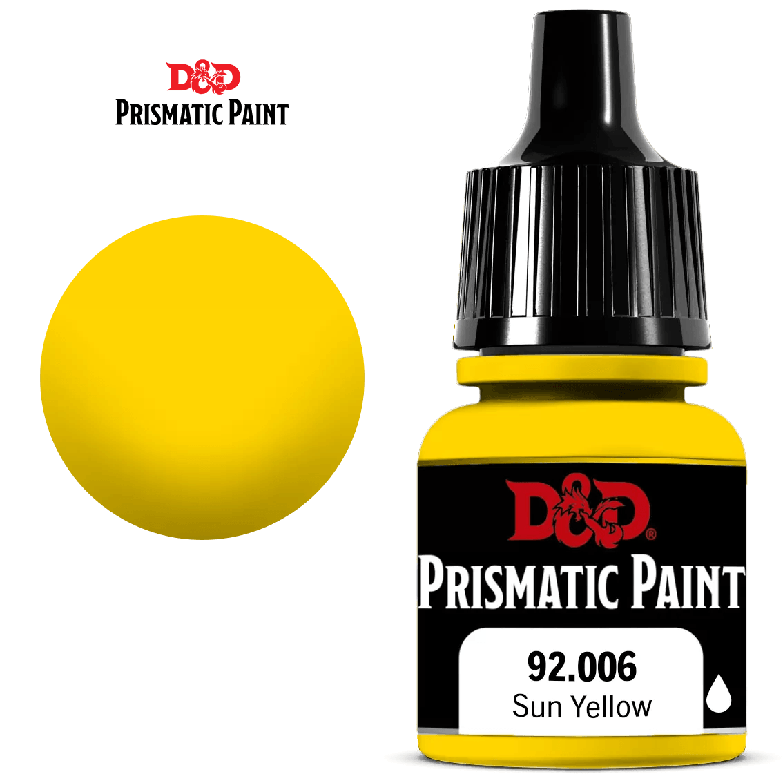 D&D Prismatic Paint Sun Yellow 92.006