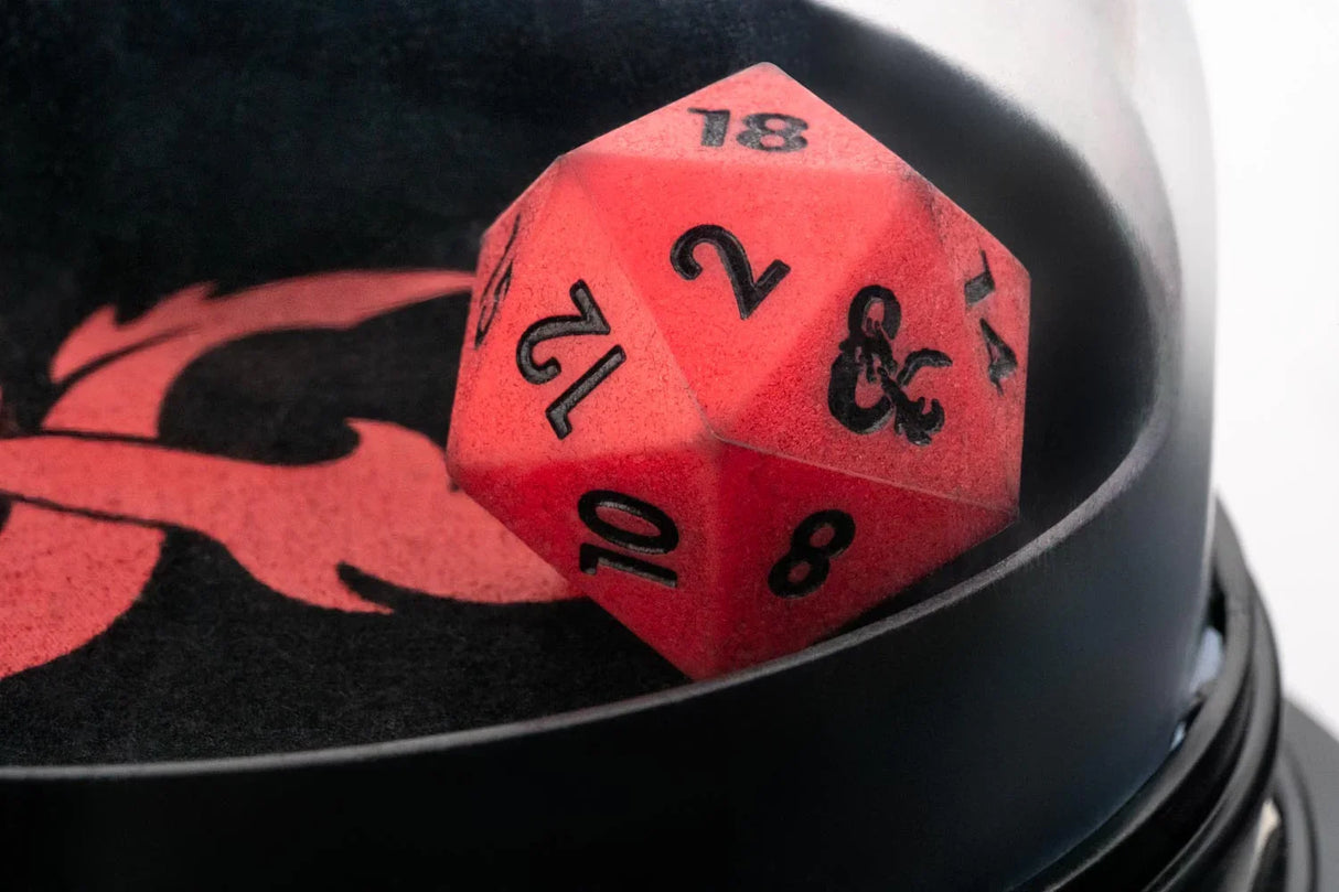 MDG D&D Orb of Possibility Dice Roller with Silicone d20
