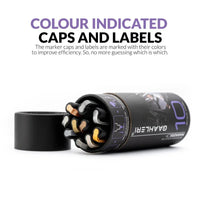 Gaahleri Water Based Acrylic Ink Metallic Series Markers