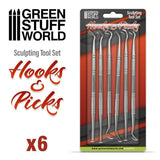 6x Hook and Pick tool Set - Gap Games