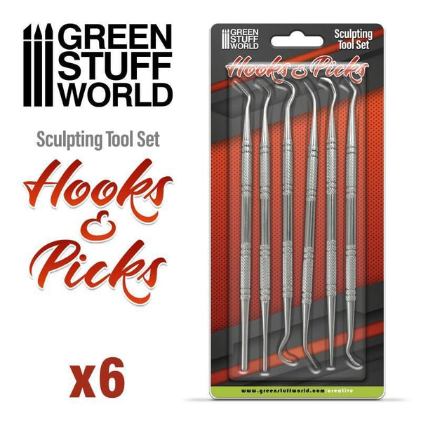 6x Hook and Pick tool Set - Gap Games