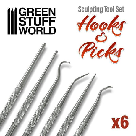 6x Hook and Pick tool Set - Gap Games