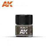 AK Interactive Real Colors - Acrylic Lacquer Paint 10ml bottle - RLM 71