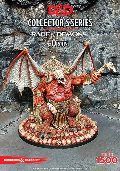 D&D Collector's Series Miniatures: Rage of Demons – Demon Lord Orcus