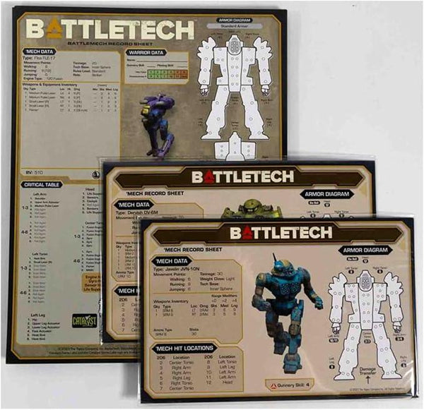 Battletech – Premium Record Sheets: Mercenaries