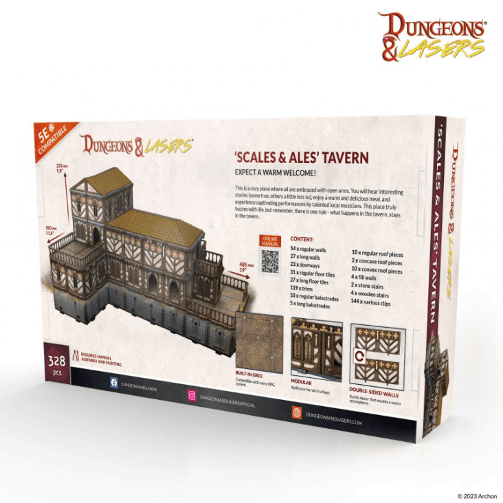 Dungeons & Lasers: Starter Sets - "Scales & Ales" Tavern