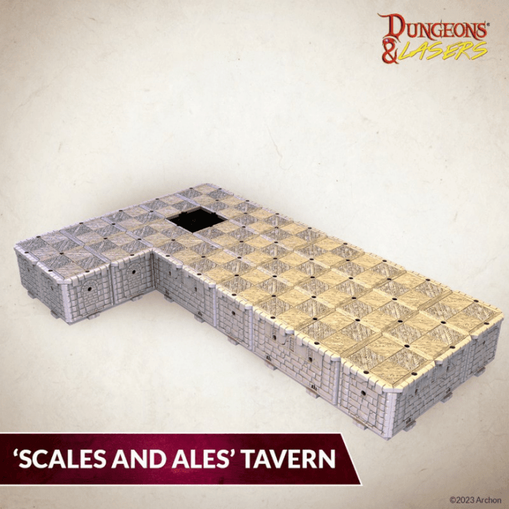 Dungeons & Lasers: Starter Sets - "Scales & Ales" Tavern