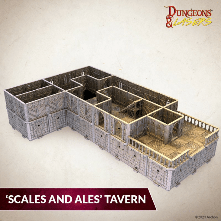 Dungeons & Lasers: Starter Sets - "Scales & Ales" Tavern
