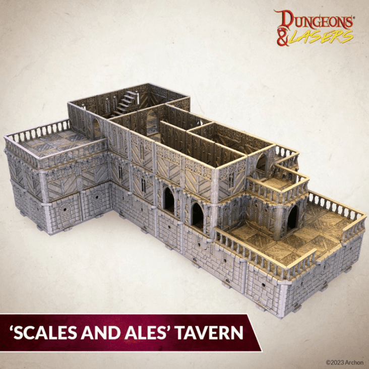 Dungeons & Lasers: Starter Sets - "Scales & Ales" Tavern