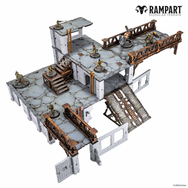 Dungeons & Lasers: Rampart - Vertical Expansion