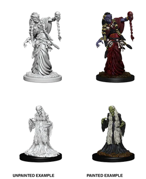 D&D Nolzurs Marvelous Unpainted Miniatures Green Hag & Night Hag