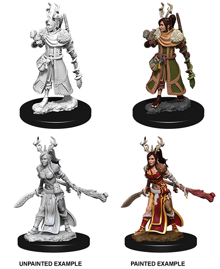 D&D Nolzurs Marvelous Unpainted Miniatures Female Human Druid