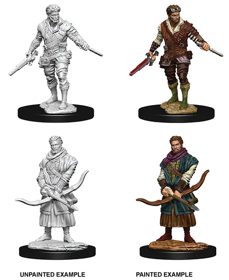 D&D Nolzurs Marvelous Unpainted Miniatures Male Human Rogue