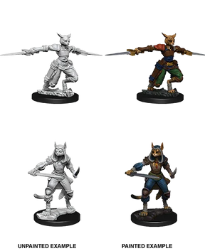 D&D Nolzurs Marvelous Unpainted Miniatures Female Tabaxi Rogue