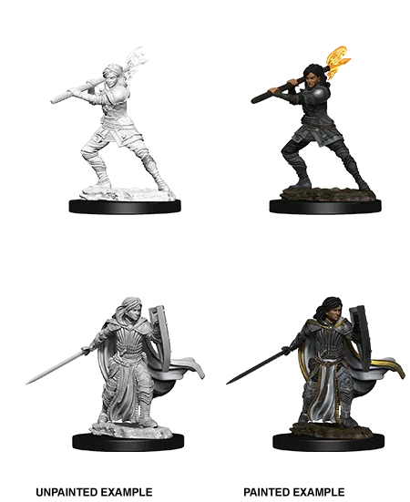 D&D Nolzurs Marvelous Unpainted Miniatures Female Human Paladin