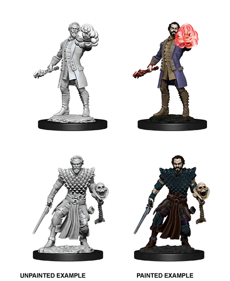 D&D Nolzurs Marvelous Unpainted Miniatures Male Human Warlock
