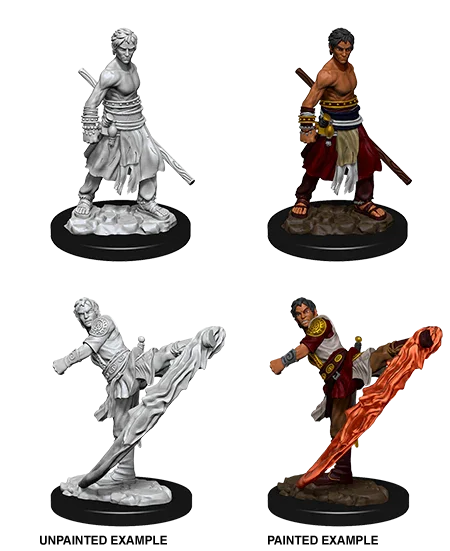 D&D Nolzurs Marvelous Unpainted Miniatures Male Half-Elf Monk
