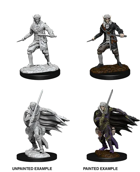 Pathfinder Deep Cuts Unpainted Miniatures Male Elf Rogue