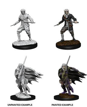 Pathfinder Deep Cuts Unpainted Miniatures Male Elf Rogue