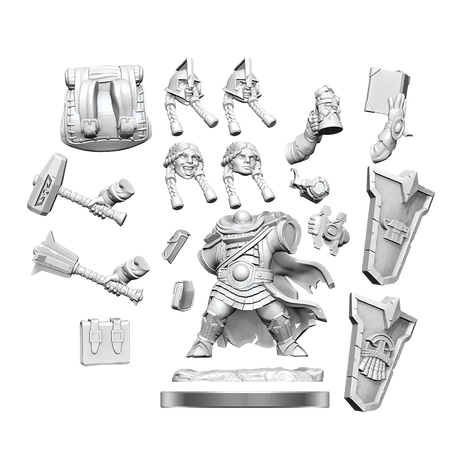 D&D Frameworks Dwarf Cleric Female