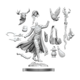 D&D Frameworks Human Druid Female