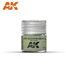 AK Interactive Real Colors - Acrylic Lacquer Paint 10ml bottle - APG INTERIOR GREEN