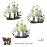 Black Seas: 6th Rates squadron (Battened Down)