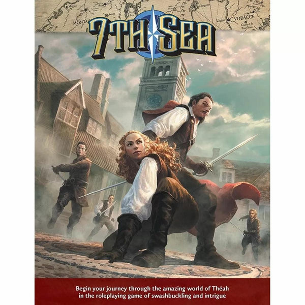 7th Sea - Core Rulebook Second Edition - Gap Games