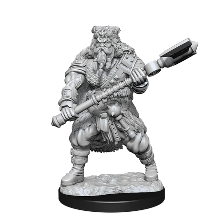 D&D Nolzurs Marvelous Unpainted Miniatures Human Barbarian Male