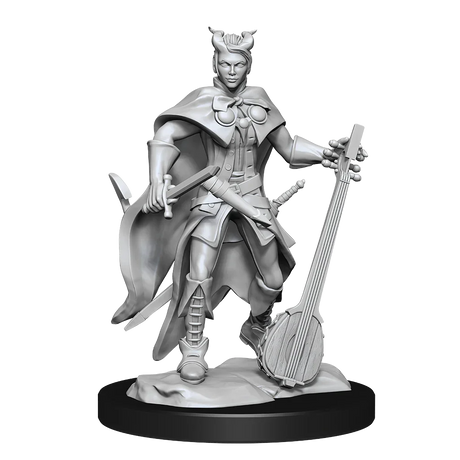 D&D Nolzurs Marvelous Unpainted Miniatures Tiefling Bard Female