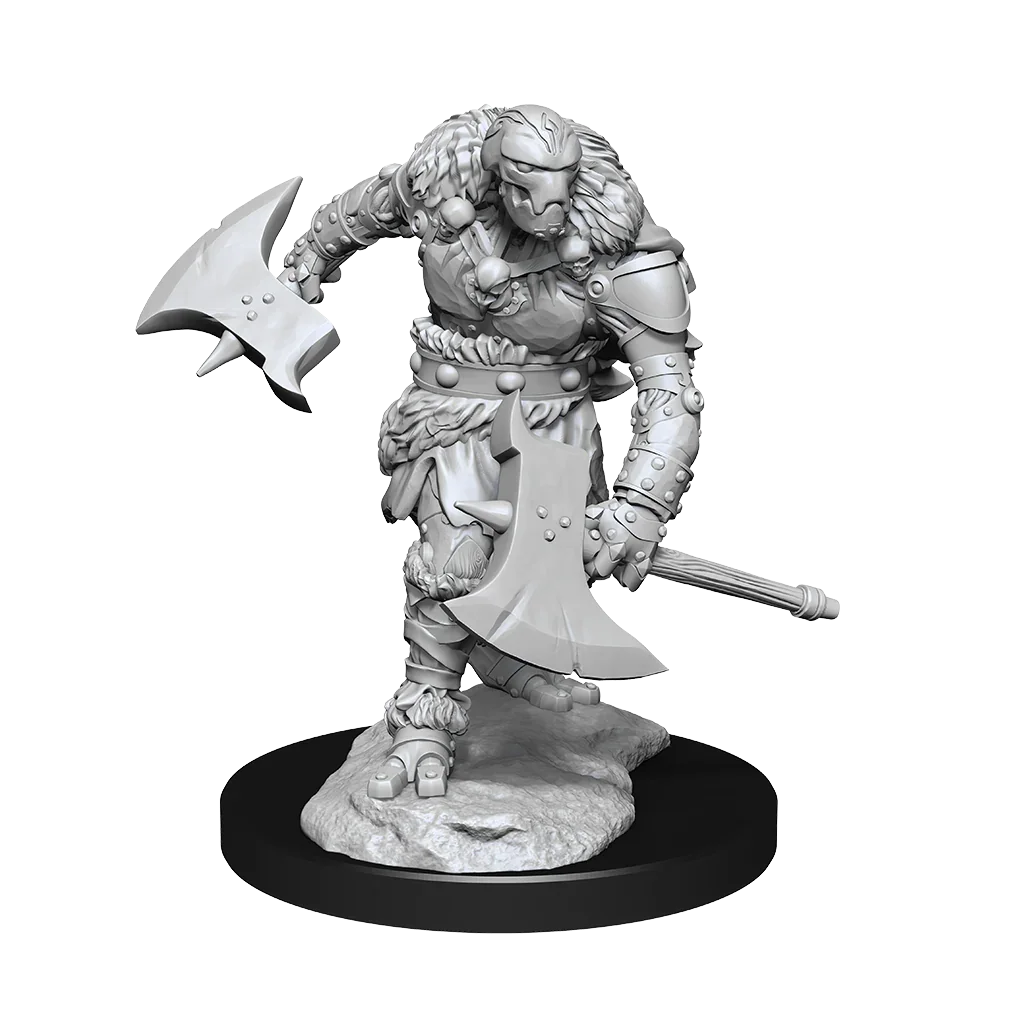 D&D Nolzurs Marvelous Unpainted Miniatures Warforged Barbarian
