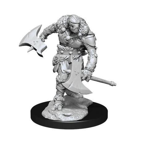 D&D Nolzurs Marvelous Unpainted Miniatures Warforged Barbarian
