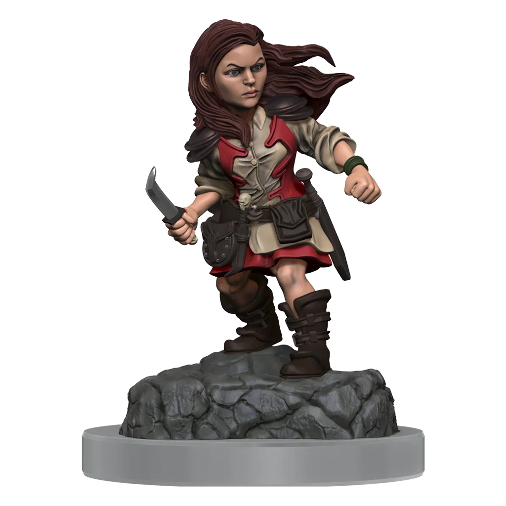 D&D Nolzurs Marvelous Miniatures Halfling Rogue Female