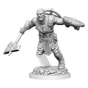 D&D Nolzurs Marvelous Unpainted Miniatures Earth Genasi Fighter