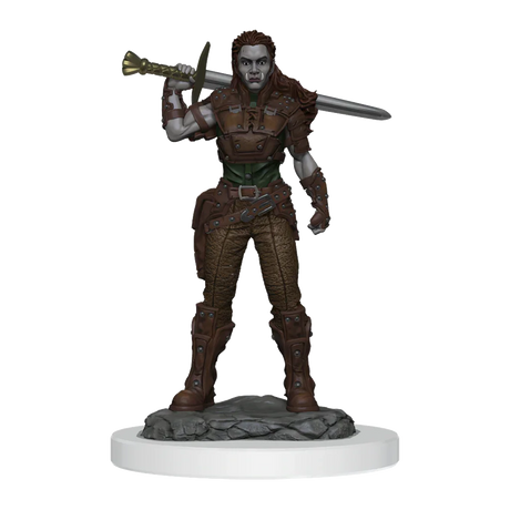 D&D Nolzurs Marvelous Miniatures Orc Fighter Female