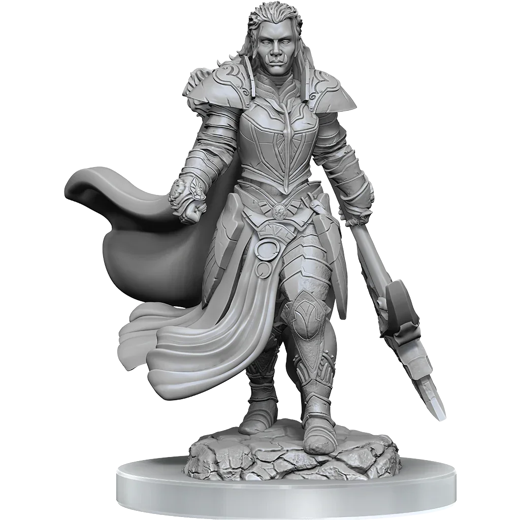 D&D Nolzurs Marvelous Miniatures Orc Fighter Female