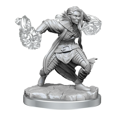 D&D Nolzurs Marvelous Miniatures Half-Elf Warlock