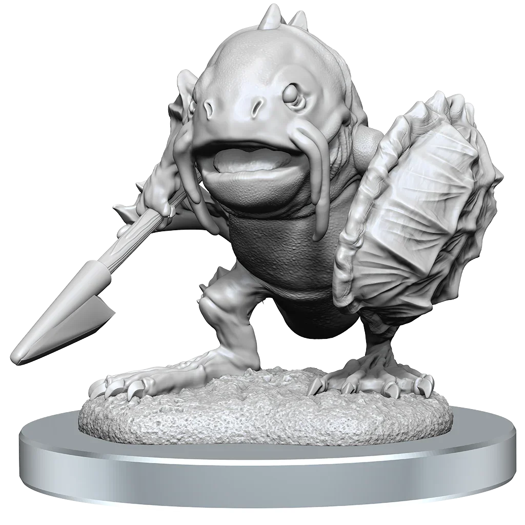 D&D Nolzurs Marvelous Miniatures Locathah & Seal