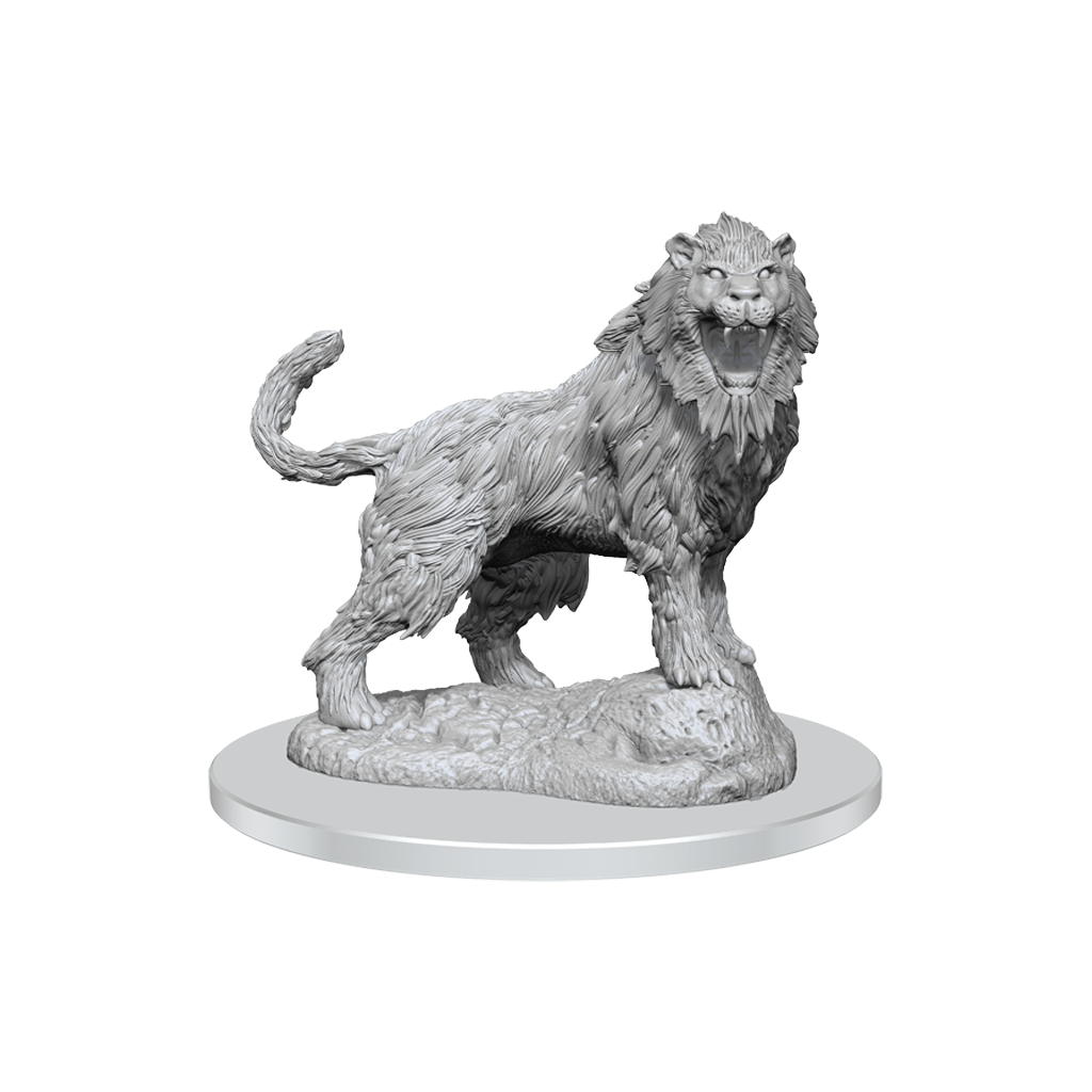 D&D Nolzurs Marvelous Unpainted Miniatures Crag Cat