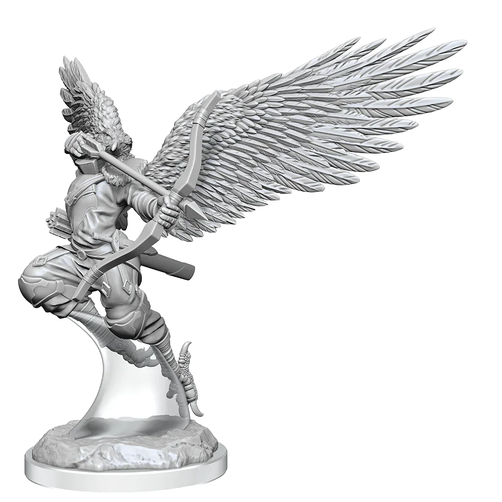 D&D Nolzurs Marvelous Unpainted Miniatures Aarakocra Fighters