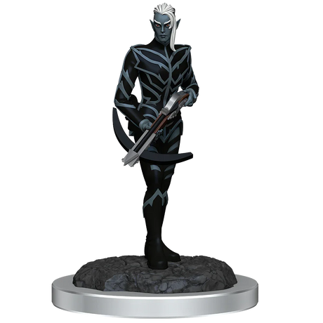 D&D Nolzurs Marvelous Miniatures Drow Fighters