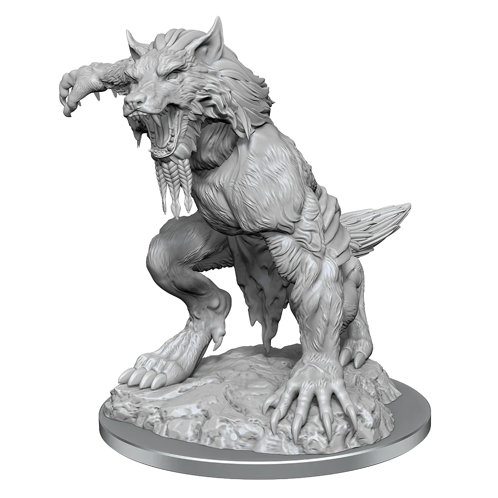 Critical Role Unpainted Miniatures Fey Werewolves