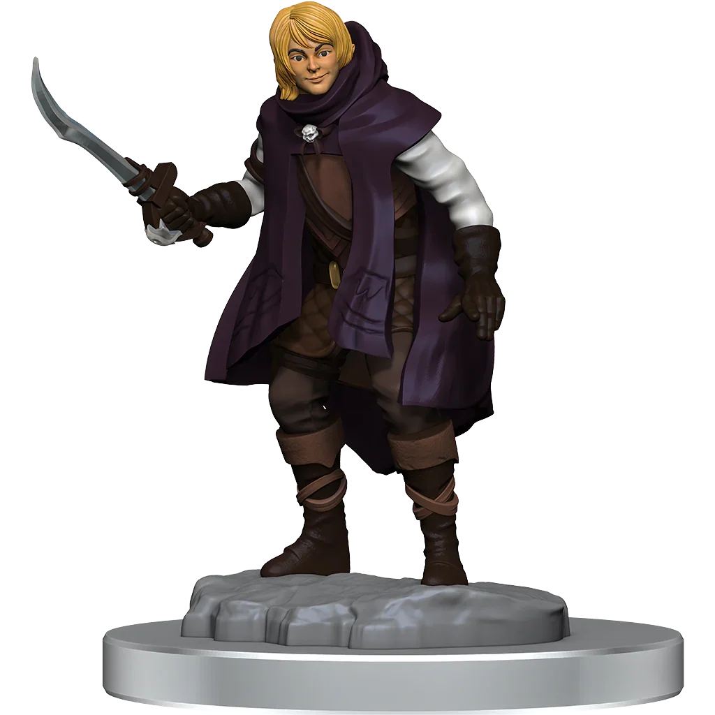 D&D Nolzurs Marvelous Miniatures Elf Rogue & Half-Elf Rogue Protege