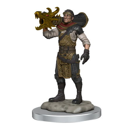 D&D Nolzurs Marvelous Miniatures Human Artificer & Human Apprentice
