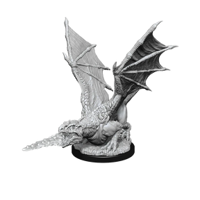 D&D Nolzurs Marvelous Unpainted Miniatures White Dragon Wyrmling