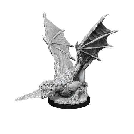 D&D Nolzurs Marvelous Unpainted Miniatures White Dragon Wyrmling